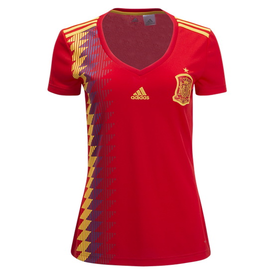 Maglia Spagna home Donna 2018 - Clicca l'immagine per chiudere
